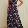 Olive Viscose Dress - Whitby Floral -Amour Vert shop 7540OliveCrepeWhitby 0546 web bebbc0b0 dbbd 426f a3bc bebeeae1fa22
