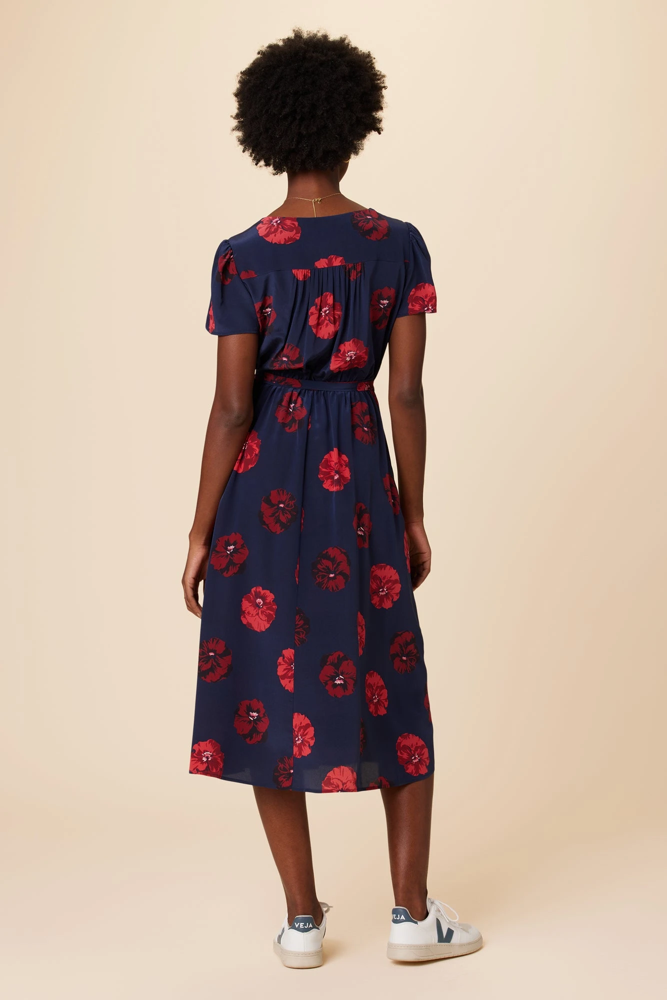 Ellie Washable Silk Dress - Albany Floral 6 Ellie Washable Silk Dress - Albany Floral - Image 4