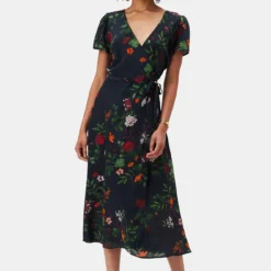 Ellie Washable Silk Dress - Osaka Floral