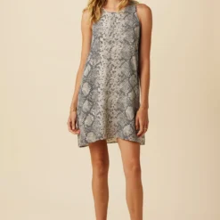 Shanna Washable Silk Dress - Serpentine