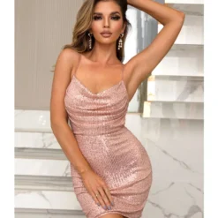 Sexy Halter Pile Neck Sequin Backless Party Bodycon Mini Dress Wholesale Dresses SD5117371 -Amour Vert shop 8253db85 165a 4764 9545 8197cf14f1ff 7ff9c8e62b5f64499c74d073eeb165d6