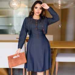 Long Sleeve Slim Short Jackets & Tank Dress Denim Suits Wholesale Women'S 2 Piece Sets SON561279 -Amour Vert shop 858d962a f3ff 4fca ba59 c6437f8ca1d8 9258b2876cd165decf8667d60e007cfe