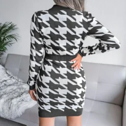 Knitted Dress Lady Wholesale Houndstooth Fashion SD162182 15 Knitted Dress Lady Wholesale Houndstooth Fashion SD162182 -Amour Vert shop 8723eca0 197a 4d21 8a77 8397c4e7f0d5 E18A38A2319E42F4B9C68C62617B5228
