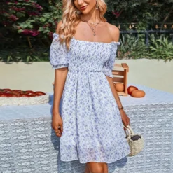 Fashion Chiffon Square Collar Floral Mini Swing Dress Loose High Waist Petal Sleeve Wholesale Dresses SDN560437 18 Fashion Chiffon Square Collar Floral Mini Swing Dress Loose High Waist Petal Sleeve Wholesale Dresses SDN560437 -Amour Vert shop 884e18e1 15b4 4a71 9b97 f9241e486764 d6cd4d2378ab6e6326ad8010dbe019e5