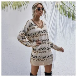 Women Wholesale Vintage Knitted Dress SD150340