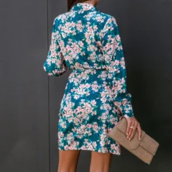 Fashion Lapel Single-Breasted Lace-Up Cross Dress Long Sleeve High Waist Wholesale Dresses SDN562477 -Amour Vert shop 9257dedf af51 4fed 9bfa bb41328fbc01 beb91181142bc0d19289077b394e0a08