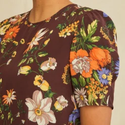 Aubrey Washable Silk Dress - Palermo Print 11 Aubrey Washable Silk Dress - Palermo Print -Amour Vert shop 9292 Aubrey Palermo Print 3703 web