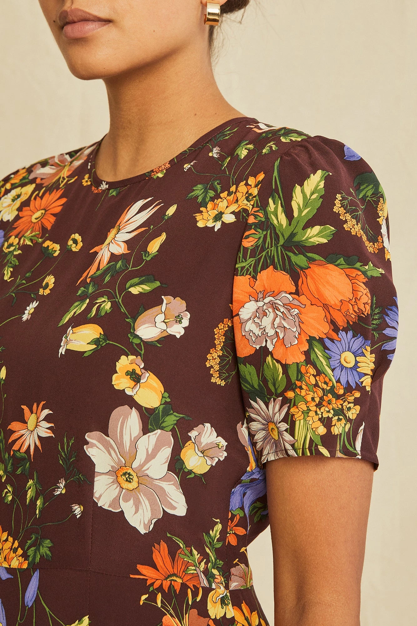 Aubrey Washable Silk Dress - Palermo Print 7 Aubrey Washable Silk Dress - Palermo Print - Image 5