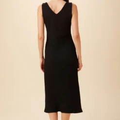 Zelie Maxi Dress - Black -Amour Vert shop 9338 Zelie Black 3