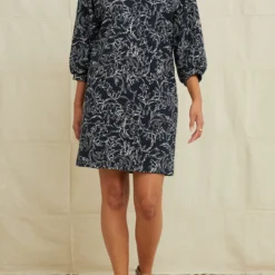 Whit Knit Dress - Larkspur