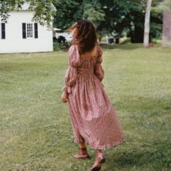 The Adelia Dress | Apple Harvest -Amour Vert shop Adelia2