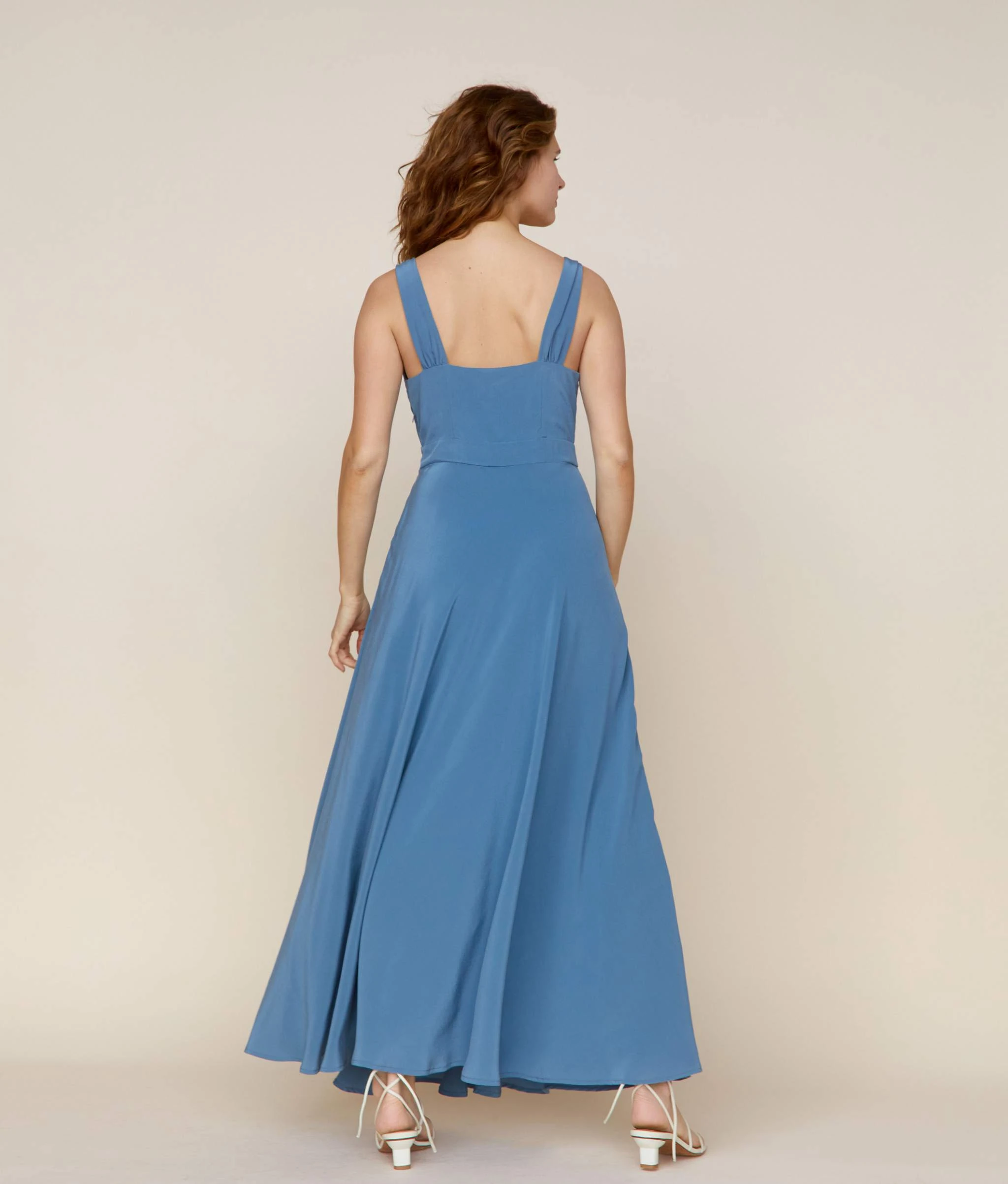 The Angelica Dress | Ocean Silk 8 The Angelica Dress | Ocean Silk - Image 6