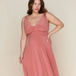 The Angelica Dress | Dusty Rose Silk 11 The Angelica Dress | Dusty Rose Silk -Amour Vert shop Angelica3