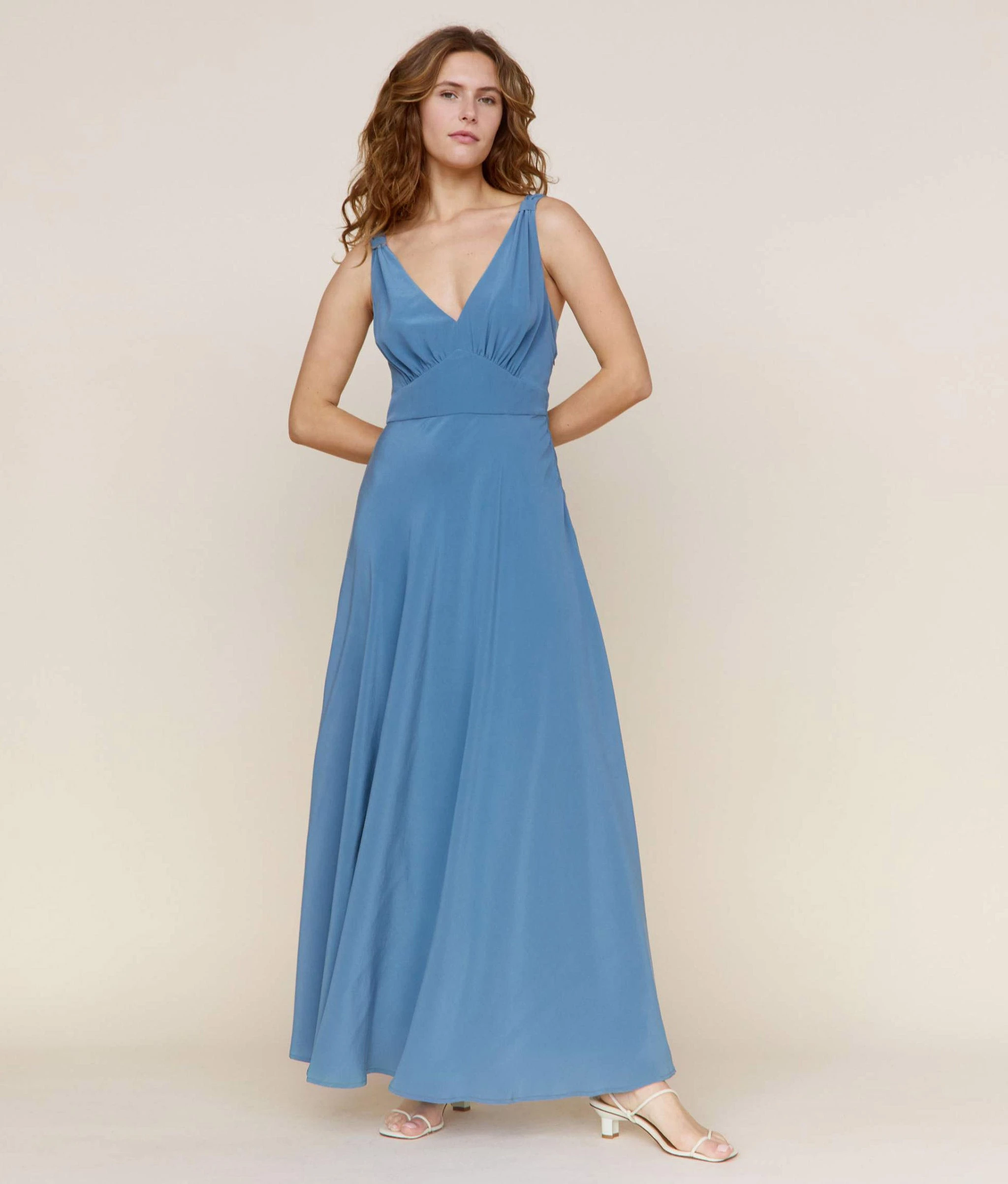 The Angelica Dress | Ocean Silk 4 The Angelica Dress | Ocean Silk - Image 2