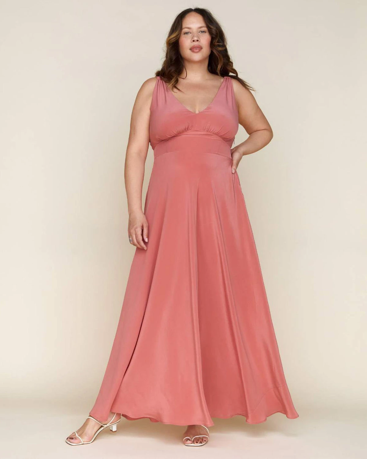 The Angelica Dress | Dusty Rose Silk 3 The Angelica Dress | Dusty Rose Silk