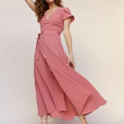 The Autumn Dress | Dusty Rose Silk