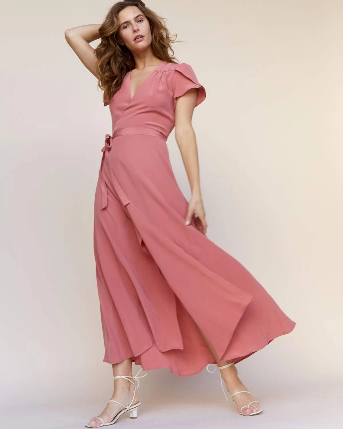 The Autumn Dress | Dusty Rose Silk 3 The Autumn Dress | Dusty Rose Silk
