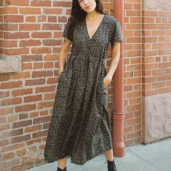 The Dawn Dress | Fauna Black