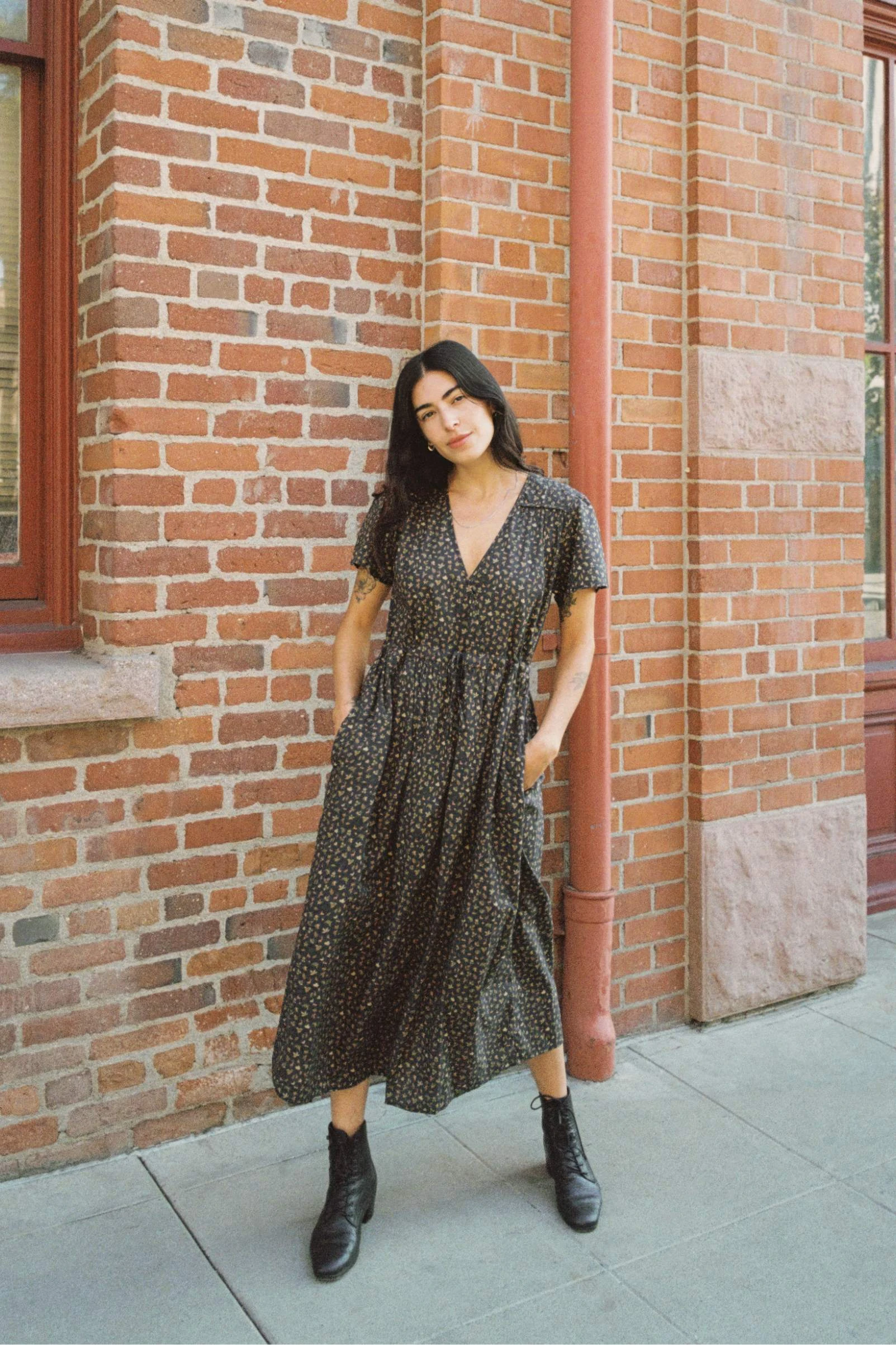 The Dawn Dress | Fauna Black 6 The Dawn Dress | Fauna Black - Image 4