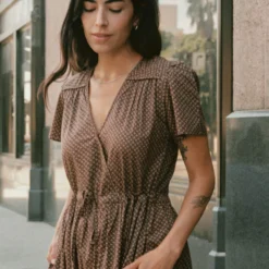 The Dawn Dress Petites | Geo Ditsy Hickory -Amour Vert shop Christydawn6571c648ec50286571c648ec670.124919716571c648ec670 e9399884 d092 4da5 a338 5e528871d458