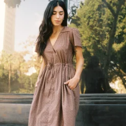 The Dawn Dress Petites | Geo Ditsy Hickory -Amour Vert shop Christydawn6571c6493524026571c64935389.893045576571c64935389 03c3260f 1452 4a8b b7e6 d868c9ac2e92