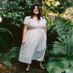 The Dawn Dress Extended | Blue Sea Spray -Amour Vert shop Dawn fb feed 1 3727601d e634 472e b9f7 90ca65f1649d