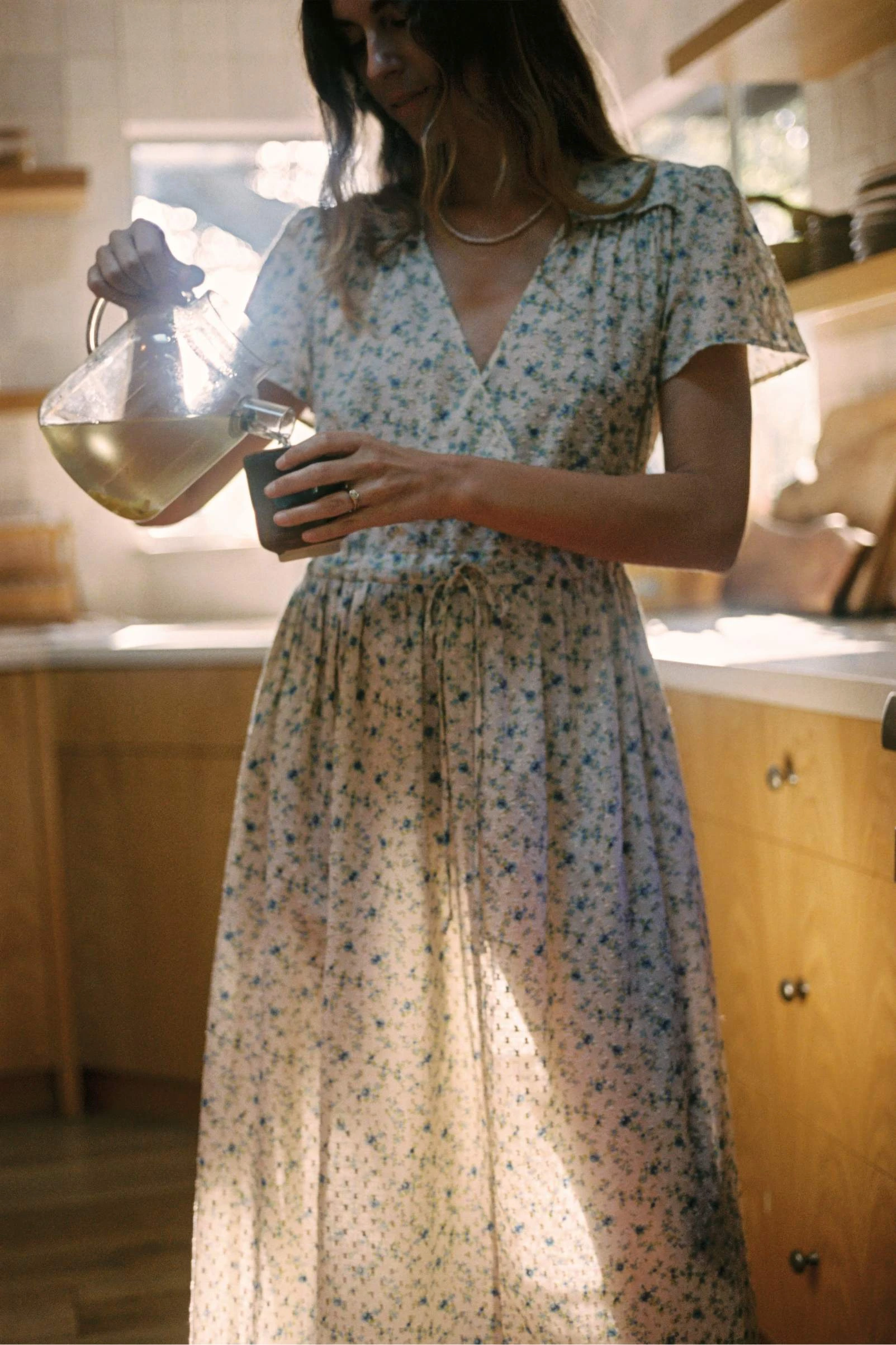 The Dawn Dress | Blue Sea Spray 10 The Dawn Dress | Blue Sea Spray - Image 8