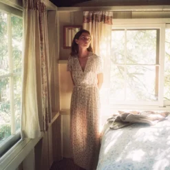 The Dawn Dress | Tea Rose -Amour Vert shop Dawn1 2 8d7165f1 58f9 4c84 94fd 4d12236b704b