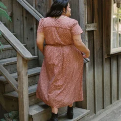 The Dawn Dress Extended | Rooibos Harvest -Amour Vert shop Dawn2 1 a85a46dc 2a7d 4f84 8900 f8aea6679351