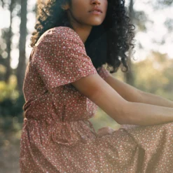 The Dawn Dress | Rooibos Harvest -Amour Vert shop Dawn2 2 c4dfdd35 28b7 440e 8a81 f571c23ff922