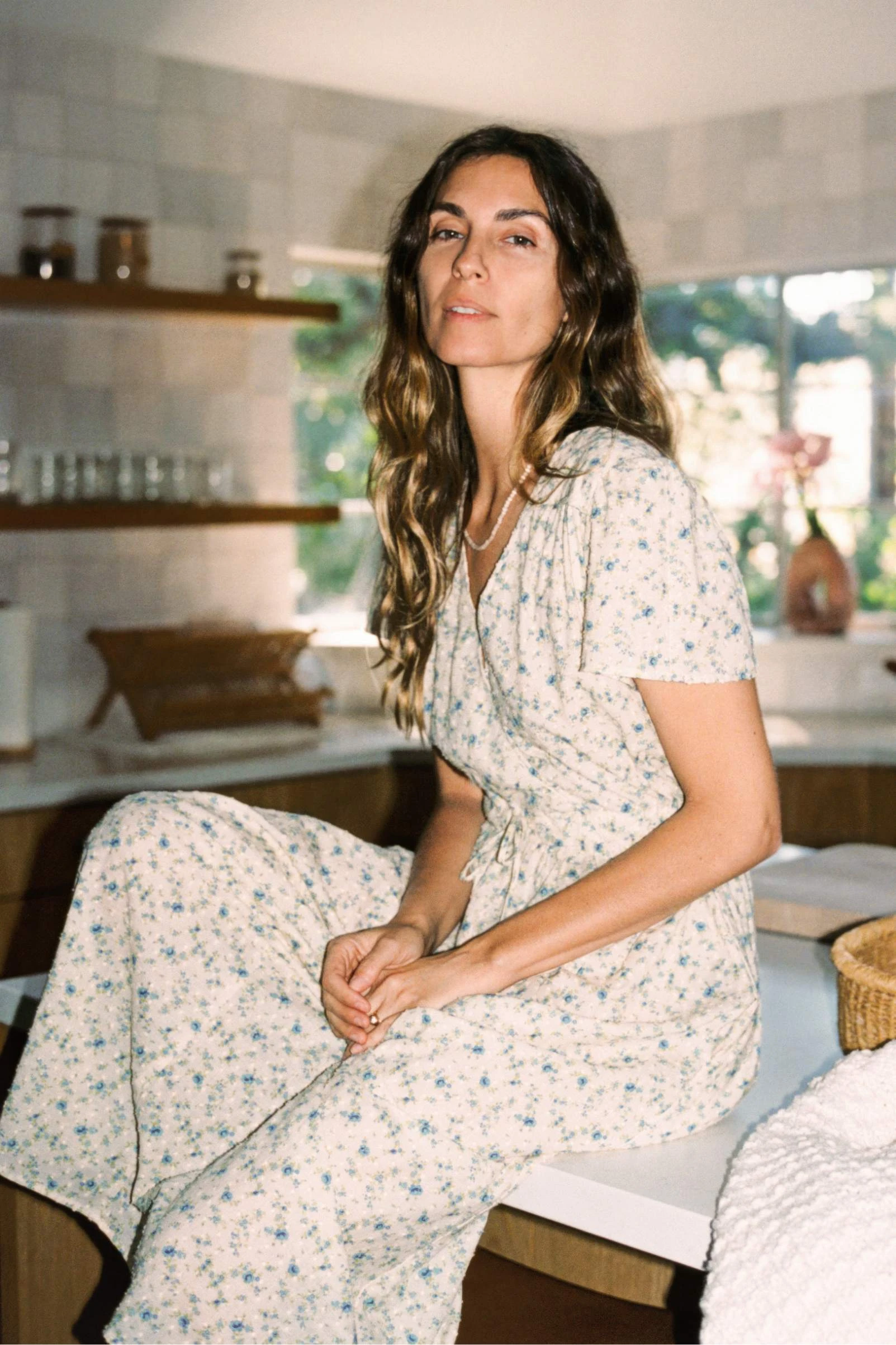 The Dawn Dress Petites | Blue Sea Spray 12 The Dawn Dress Petites | Blue Sea Spray - Image 10