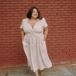 The Dawn Dress Extended | Tea Rose -Amour Vert shop Dawn3 2947ad62 dd28 4bcc b223 10cf96392651