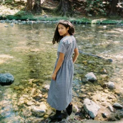 The Dawn Dress Petites | Aster Indigo -Amour Vert shop Dawn3 2 22f10cf9 f0cf 485e b817 2c40274c325b