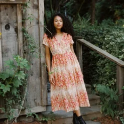 The Dawn Dress | Sunset Gladiola