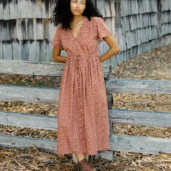 The Dawn Dress Petites | Rooibos Harvest