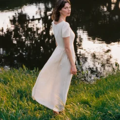 The Scarlet Dress Petites | Eggshell 10 The Scarlet Dress Petites | Eggshell -Amour Vert shop EggshellPetites1