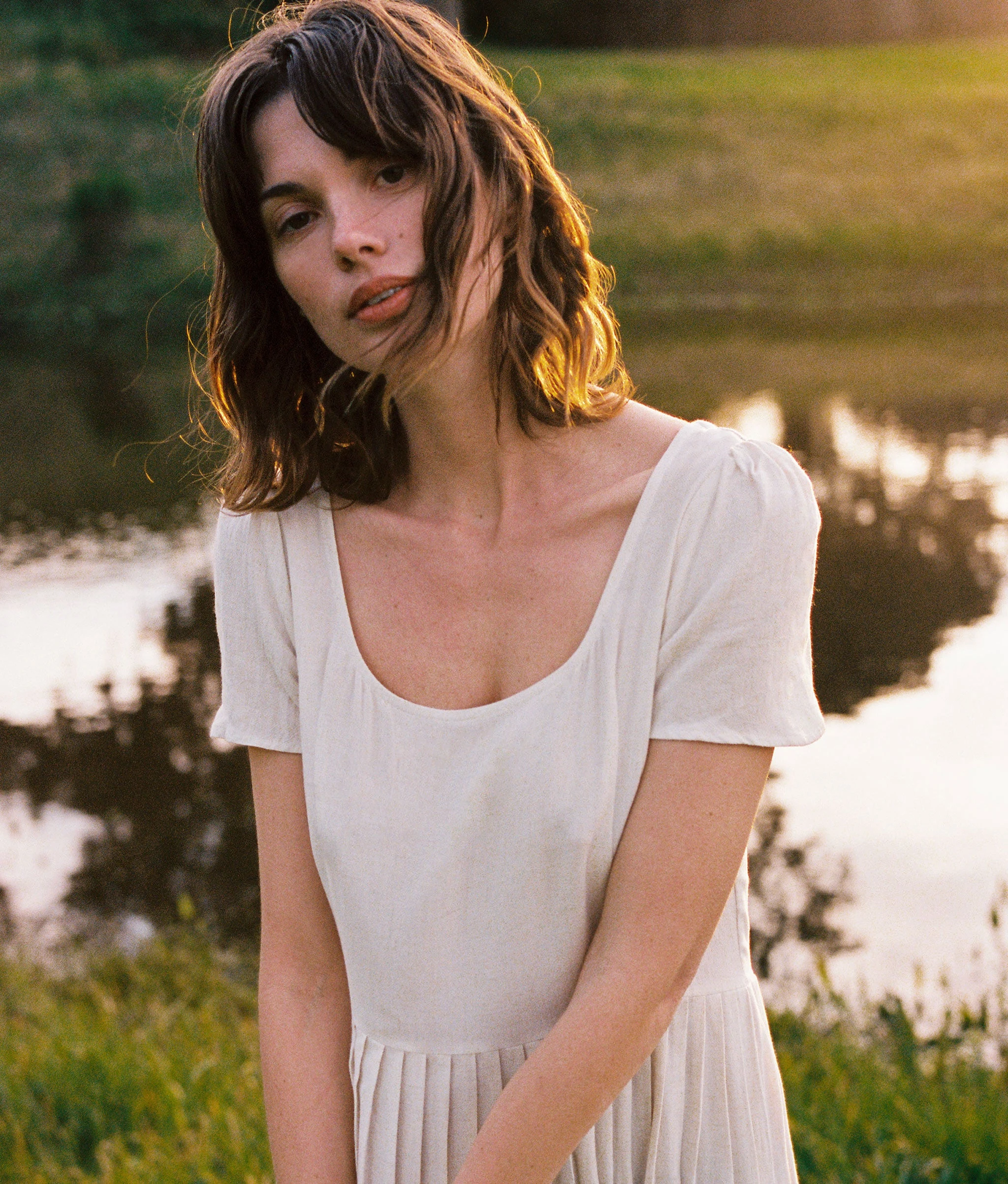 The Scarlet Dress Petites | Eggshell 7 The Scarlet Dress Petites | Eggshell - Image 5