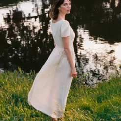 The Scarlet Dress Petites | Eggshell