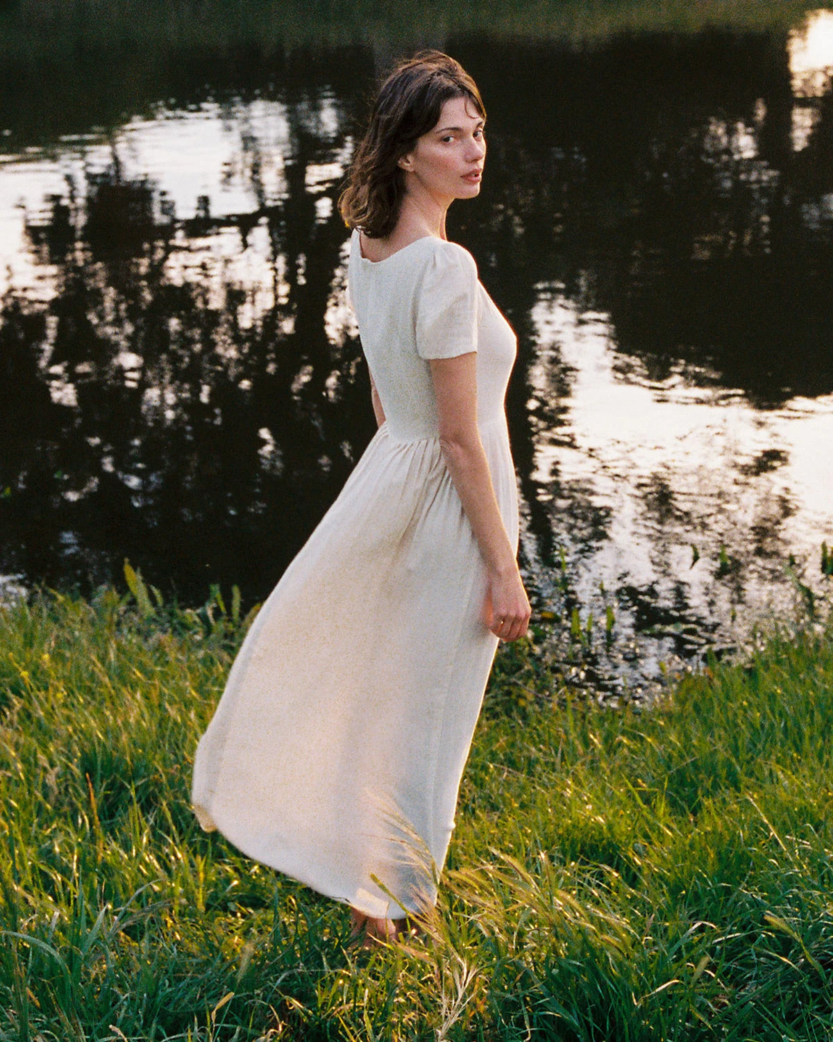 The Scarlet Dress Petites | Eggshell 3 The Scarlet Dress Petites | Eggshell