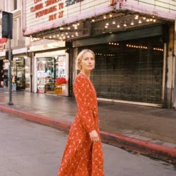 The Elsa Dress | Mums Ditsy Ruby -Amour Vert shop Elsa4 bdb49910 b067 4274 b497 a4bc594042f0