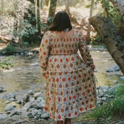 The Emerson Dress Extended | Oak Leaf -Amour Vert shop Emerson2 a95454a0 74aa 477b b72b f38e6c177645