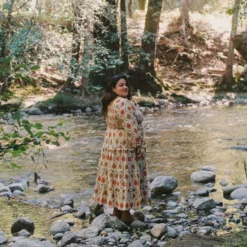 The Emerson Dress Extended | Oak Leaf -Amour Vert shop Emerson3 5520228f ee41 4d4f 958a 83392e415e7e