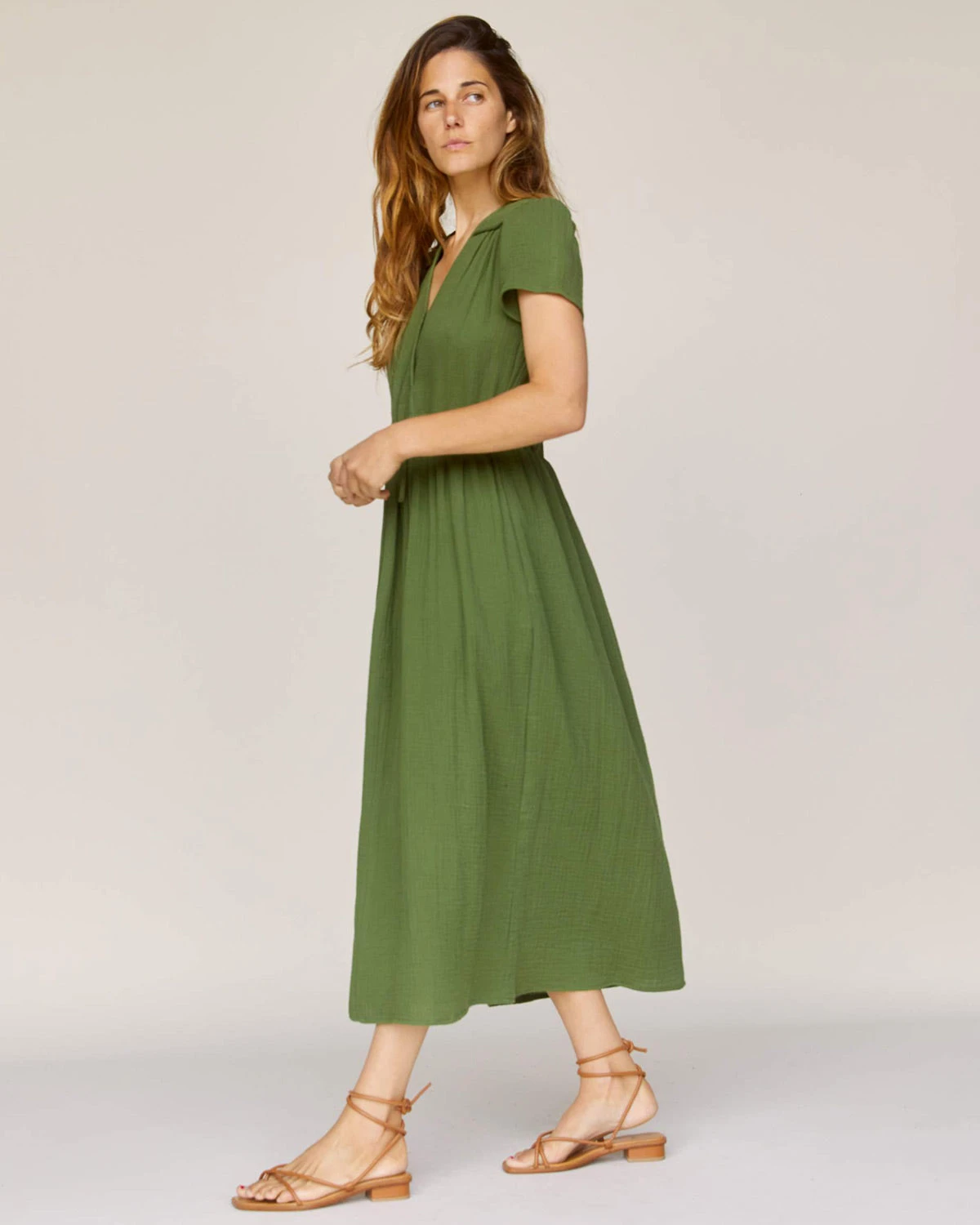 The Dawn Dress Petites | Forest Gauze 3 The Dawn Dress Petites | Forest Gauze