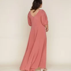 The Honey Dress | Dusty Rose Silk -Amour Vert shop Honey2 81e89f45 d870 4324 bac9 80b6bdc3183a