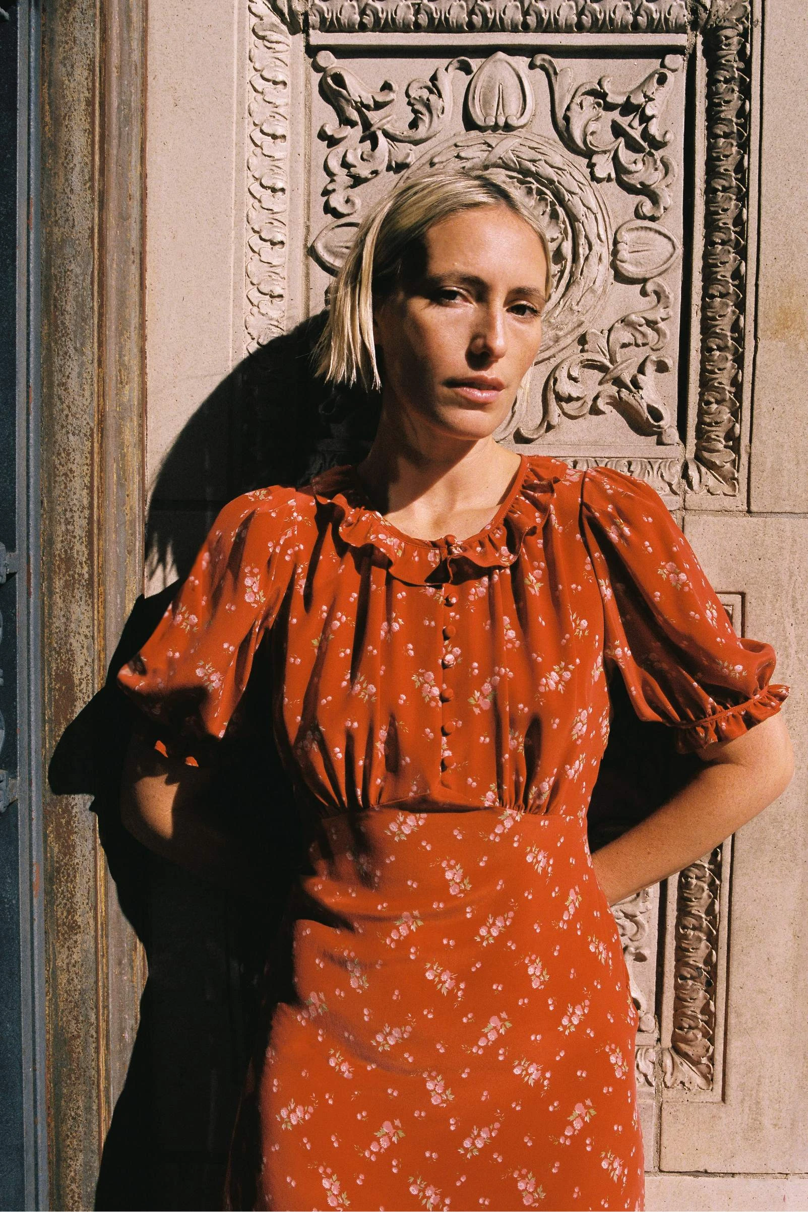 The Irene Dress | Mums Ditsy Ruby 8 The Irene Dress | Mums Ditsy Ruby - Image 6