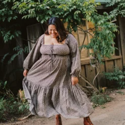 The Jennica Dress Extended | Noir Harvest -Amour Vert shop Jennica2 1edf4e8c b2ea 4d2e a227 fb160be3fb28