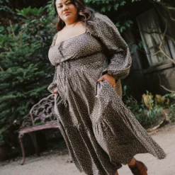 The Jennica Dress Extended | Noir Harvest -Amour Vert shop Jennica5 38b39477 5e5d 42ed a7c9 2eb12b97475e