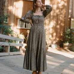 The Jennica Dress | Noir Harvest -Amour Vert shop Jennica febb53ee ede2 4d18 99a1 50cf697c3bfc