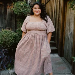 The Katrina Dress Extended | Winter Plaid -Amour Vert shop Katrina fb feed 07c68513 b85b 4b0c 8ff9 be3105fef66b