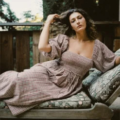 The Katrina Dress | Winter Plaid -Amour Vert shop Katrina2 1bb40865 7446 4937 8328 d45aace05035